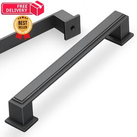 2348-5 Lardmon 10 Pack 5 Inch 128mm Hole Center Matte Dark Gray