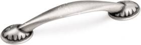 24406 Laurey Cabinet Hardware 96mm/3-inch Flower Pull Antique Pewter