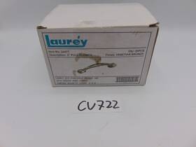 24477 Laurey Venetian Bronze Windsor Flower 3 Inch Cabinet Pulls 25 Pack Lot