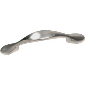 27739 Laurey Georgetown 3 Inch Center-to-center Satin Chrome Cabinet Drawer Pull