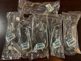 52139 Laurey Cabinet Pulls 3-3/4 Inch Satin Pewter Nantucket Lot X6pcs