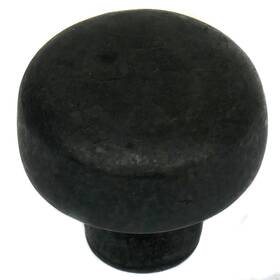 84413 Laurey 720868741579 Mng Hardware Riverstone Round Knob Large Oil Rubbed Bronze 5 Inch