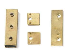 04901-25 Laurey 722233049020 Triple Magnetic Cabinet Catch Latch Brass 25 Piece