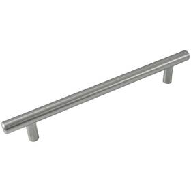 87003-6.25 Laurey 722233200582 Inch - 160mm Melrose Cabinet Hardware Bar Pull Brushed Satin Nic