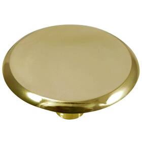 Laurey 722233202432 20237-25 Modern Standards Cabinet Hardware Knob 1.5 Inch Polished Brass 25
