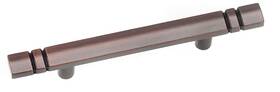 Laurey 722233233665 23366 Cabinet Hardware 3-inch Square Pull Oil Rubbed Bronze
