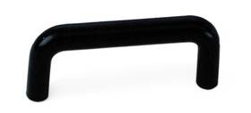 34815 Laurey 722233340073 Plastic Cabinet Hardware Pull 3 Inch Black 25 Piece