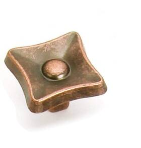 Laurey 722233386071 38607 1-1/4-inch Flair Knob Antique Copper