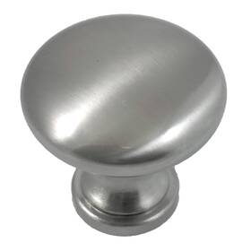 54628-25 Laurey 722233546291 Danica Brushed Satin Nickel Cabinet Hardware Knob 25 Count