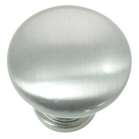 Laurey 722233599051 59905 Steel Hollow Knob Value Pack 1 3/8-inch 10-piece Brushed Satin Nickel