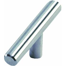 Laurey 722233890134 89013 2-inch Melrose T Knob Stainless Steel