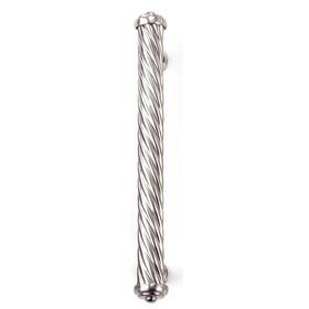 Laurey 722233961599 96159 Cabinet Hardware 6-3/4-inch Jumbo Capri Pull Satin Pewter