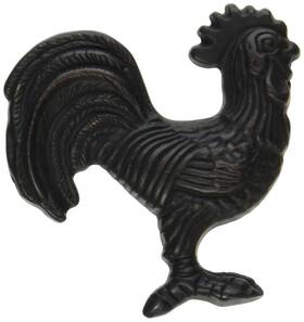 Mg-11013 Laurey 803055110133 Mng Hardware Rooster Cabinet Knob/pull Face Right Oil Rubbed Bronze
