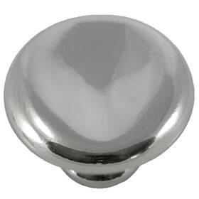 Laurey 803055164143 Mng Hardware 16414 Thumbprint Potato Knobs 1-1/2 Inch Polished Nickel