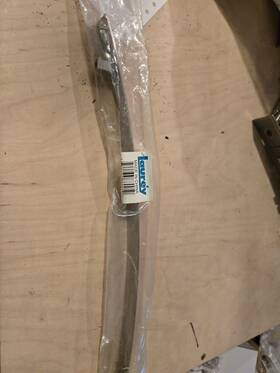14.875 Laurey 88005 Melrose Stainless Steel Arch Pull 288mm Inch Overall