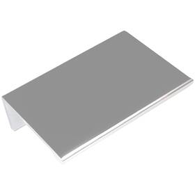 96726-2.75 Laurey 96726 Inch Edge Pull For Cabinet Doors Polished Chrome Pack Of 10