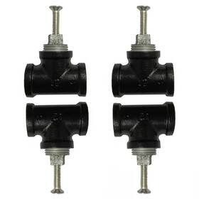 Lb00000700 Lb-laiba Industrial Water Pipe Cabinet Knobs Pulls Retro Black