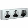 Lb8443sst Buyers Dot Round Stainless Steel Light Cabinet Lot 724920086387