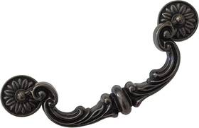 Fba-a0001-6p Lbfeel 6 Inch Vintage Drop Bail Dresser Pull Handle Antique Black