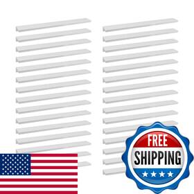 B0f5qdylr5 Lc Lictop 11.8 Inch Silver Finger Pulls For Cabinet 30pcs 8.82 Hole Spacin