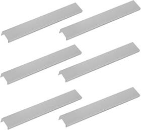 Lxmy1585 Lc Lictop Edge Pull Handles For Cabinets 9.84 Inch Aluminum Alloy Finger Tab Pu