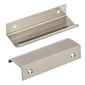 Lxmy2024 Lc Lictop 3.15 Inch Curved Edge Finger Pulls 10pcs 2.5 80mm/3.15 Nickel
