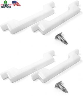 Leglo 744759806758 False Front Cabinet Clips 4-1/2 Inch - Fake Drawer Clips/false