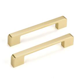 Ls9901gd128-25 Lepatape #units-mo 25 Pack 5 Inch Brushed Gold Cabinet Pulls - Zinc Alloy Handles For K