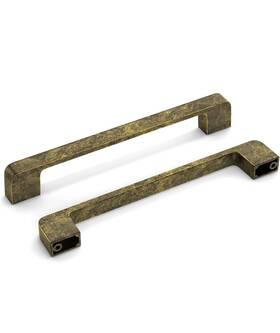 Ls9901vb128-10 Lepatape #zm 25 Kitchen Cabinet Pulls Antique Brass 6-1/4 Inch Zinc Alloy Handles