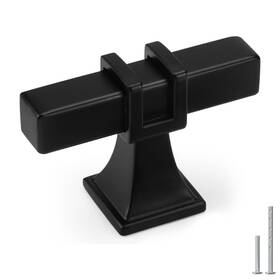 Lst19bk-10 Lepatape #units-mo 10 Pack Cabinet Knobs Black Dresser Drawer Single Hole Knob
