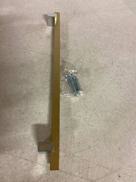 31-214 Lews Hardware Chrome/multi Two-tone 10 Inch Center Cabinet Pull