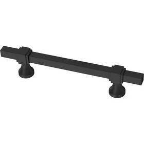 35-160 Liberty 313053946967 Stepped Square Adjusta-pull 1-3/8 To 6-5/16 Inch Mm Classic Matte Black