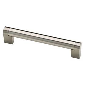 Liberty 744759044310 Stratford 5-1/16 Inch 128 Mm Modern Cabinet Drawer Bar Pull In Stainless Steel