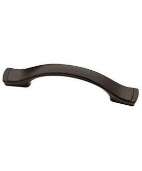 P18949c-fb-c Liberty 885785471906 4 Step Edge 3/ 3-3/4 Inch Matte Black Cabinet Spoon Drawer Pull