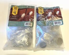 Liberty 885785602560 New Lot Of 2 Packs Ava Knob 30mm Satin Nickel Finish 20 Knobs Hardware
