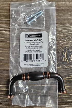 P38544c-co Liberty 885785842805 Lot Of 26 3 Inch Casual Retreat Cocoa Bronze Cabinet Drawer Pull
