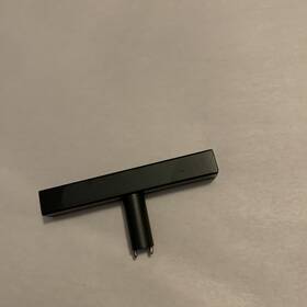 P43830c-fb-cp Liberty 885785860663 Lot Of 12/ Square Bar Knobble Matte Black 3 Inch