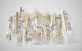 P37281c-cz-cp Liberty Hardware Lot Of 23 Square Bar Cabinet Pulls 5-1/16 Inch Champagne Bronze
