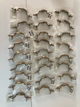 Liberty Hardware P50122c-ab-c Home Depot Cabinet Drawer Pull Lot Of 26