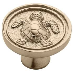 Pbf656-cz-b2 Liberty Hardware Seaside Cottage 5-pack Cabinet Knobs Handles For Turtle Champagne Bronze