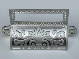 Pn0378v-bss-c Liberty Hardware 10 Bin Pulls Cabinet Decorative Filing