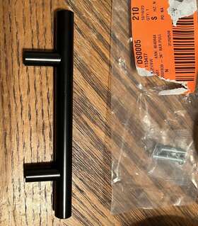 P15510c-fb-cp Liberty Lot Of 30 3 Inch 76mm Matte Black Door Cabinet Drawer Pull Bar