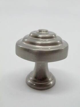 P27929c-sn-c Liberty 12 Pcs Parsons Cabinet Knob Drawer Pull Satin Nickel 1-1/8 Inch