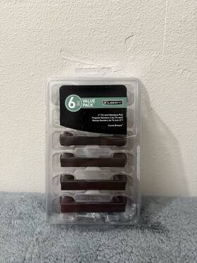 P2794oc-co-u6 Liberty 6-pack Mandara 3 Inch 76 Mm Classic Cocoa Bronze Cabinet Drawer Bar Pulls