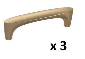 P30226c-cz-cp Liberty Lot Of 3 Mila Inch 76 Mm Champagne Bronze Drawer Pull