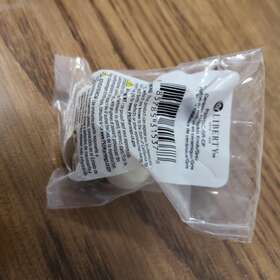 P32974c-gr-cp Liberty 1-1/2 Inch Ceramic Pumpkin Knob/grey Cabinet Knob