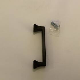 P36130c-fb-cp Liberty Mandara 3-3/4 Inch 96 Mm Classic Matte Black Cabinet Drawer Bar Pull