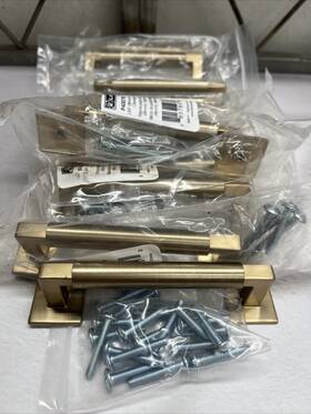 P36131c-cz-cp Liberty Mandara 5-1/16 Inch Champagne Bronze Drawer Pull Lot Of 10