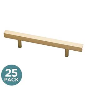 P37280c-cz-k2 Liberty 25-pack Square Bar 3-3/4 Inch 96 Mm Modern Champagne Bronze Cabinet
