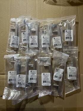 P43836c-sn-cp Liberty Cabinet Drawer Pull 3 Inch 76 Mm Square Bar Satin Nickel 12 Pack